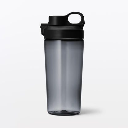 MUJI Easy-to-Clean Wide Mouth One-Touch Bottle 700mL Black