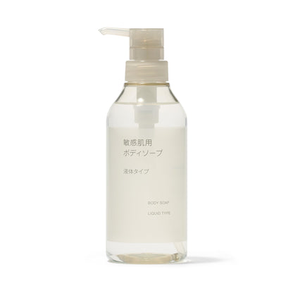 Mujirushiryouhin Liquid Body Soap for Sensitive Skin 400mL