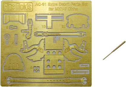 FineMolds 1/48 Aircraft Detail Parts Set for Sakura Flower Model Kits
