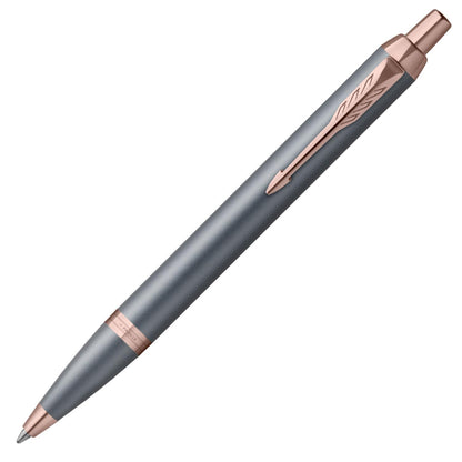 PARKER IM Slate PGT Ballpoint Pen Gift Boxed Premium Quality