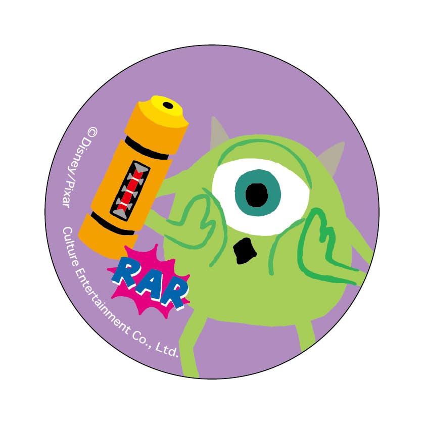 Culture Entertainment Lenticular Badge Collection Disney Pixar Characters