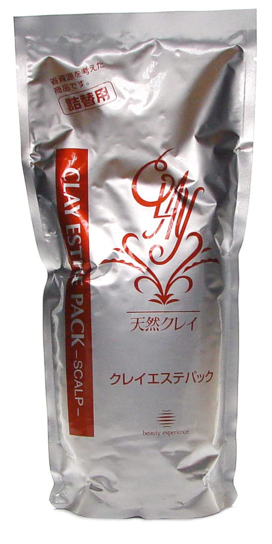 Clay Esthe Clay Esthe Pack Cream 500g Pouch for Japanese Skincare