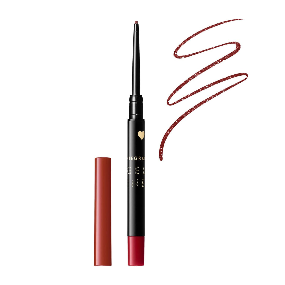INTEGRATE S Gel Liner Raspberry Brown 0.07g for Precise Eye Definition