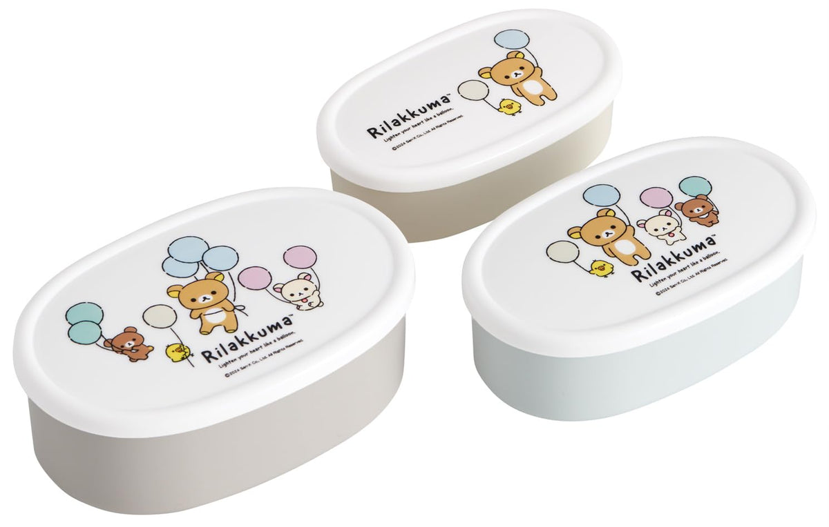 Skater Bento Box Set with Antibacterial Features for Easy Meal Storage