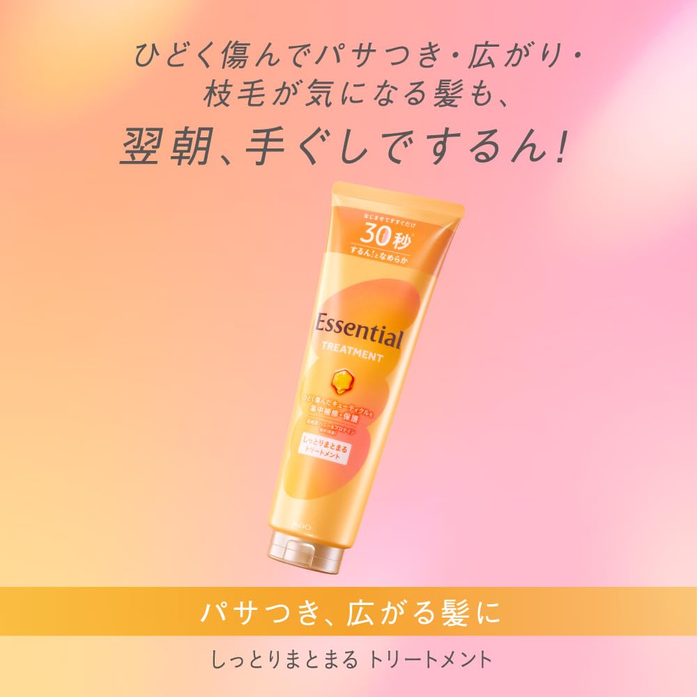 Essential Moisturizing Treatment 250g for Smooth and Manageable Hair