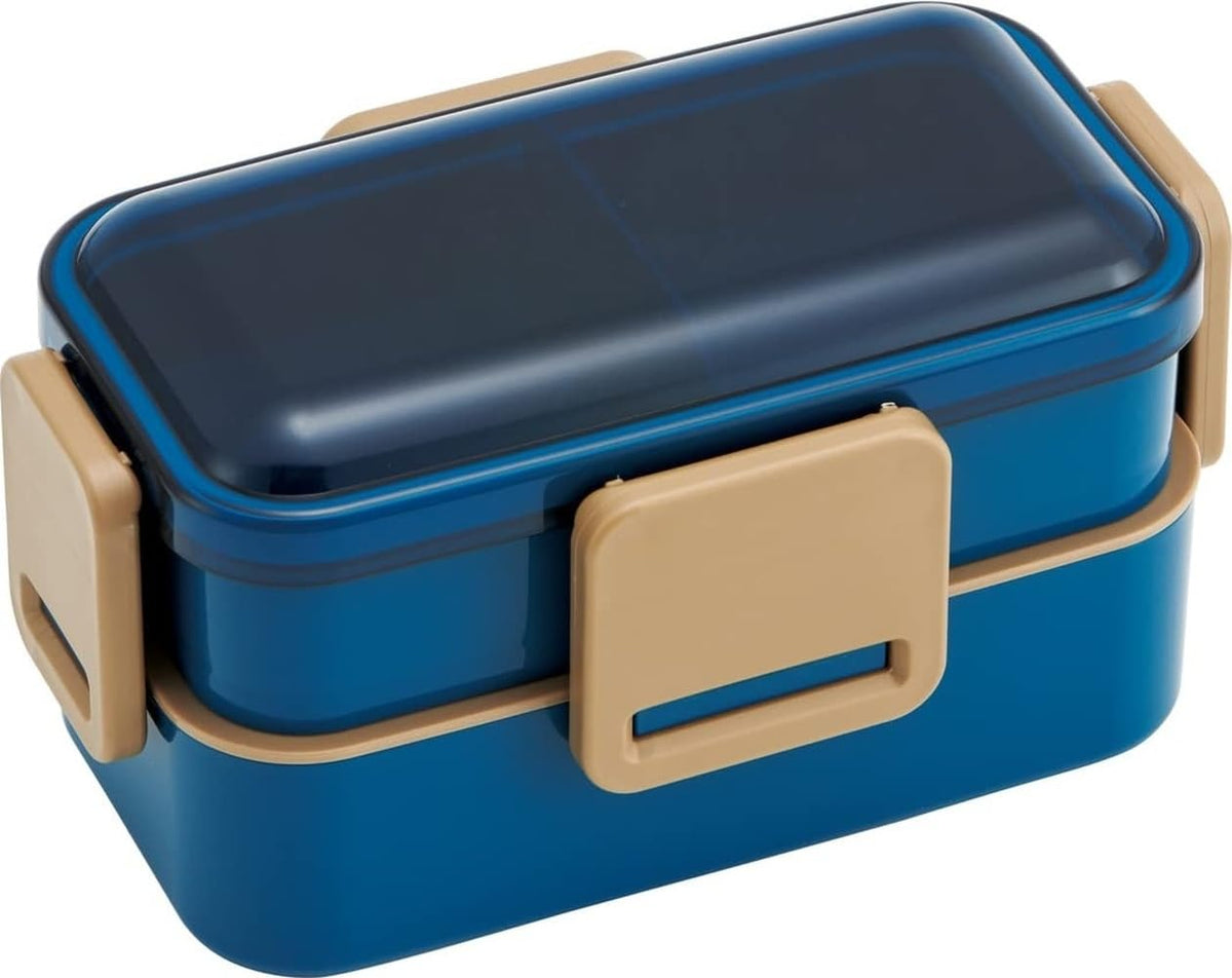 Skater Bento Box 600ml with Dome Lid for Easy Stacking