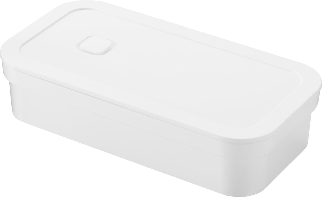 Yamazaki Lunch Box with Valve for Frozen Rice 750ml White