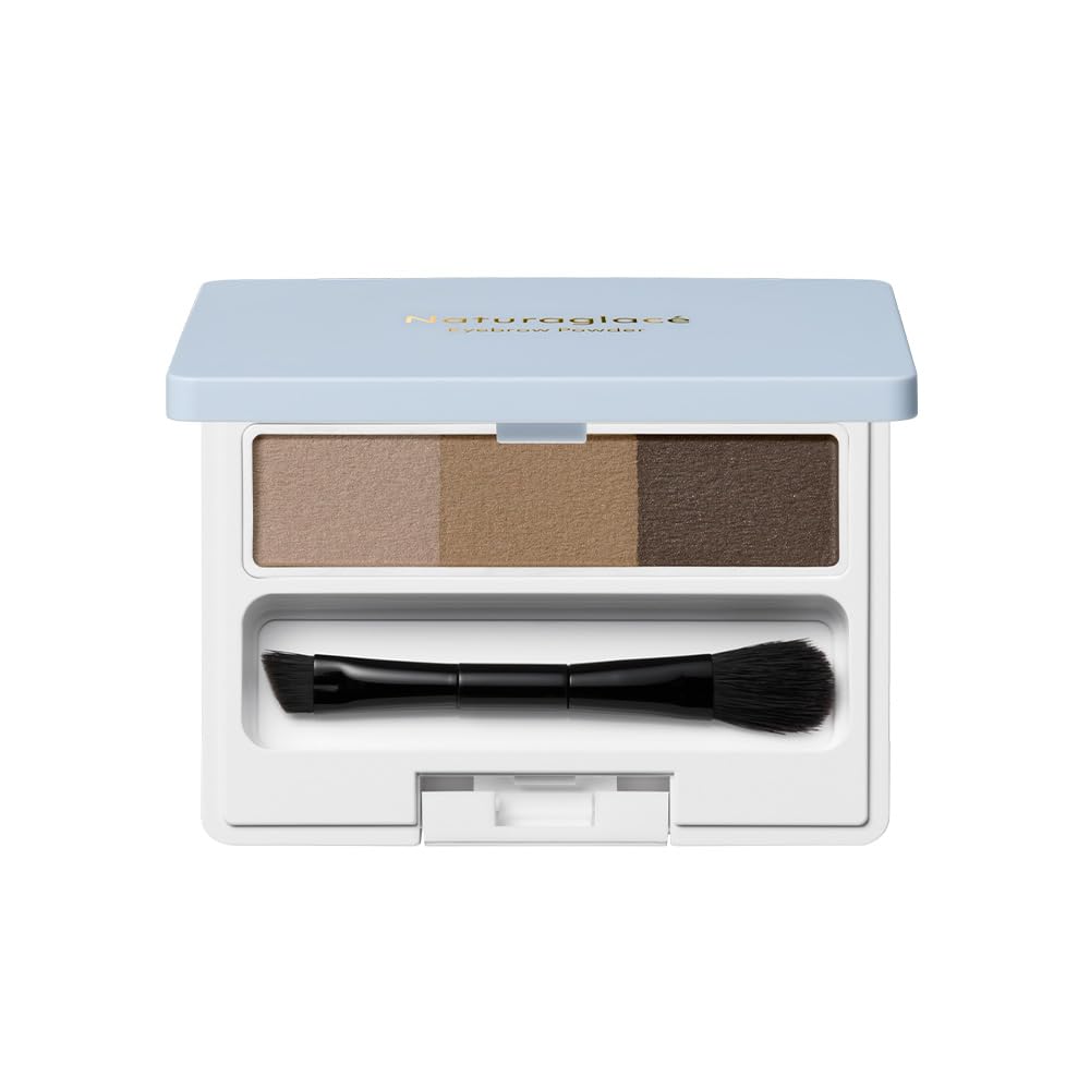 naturaglace Eyebrow Powder N 02 Medium Brown with Brush