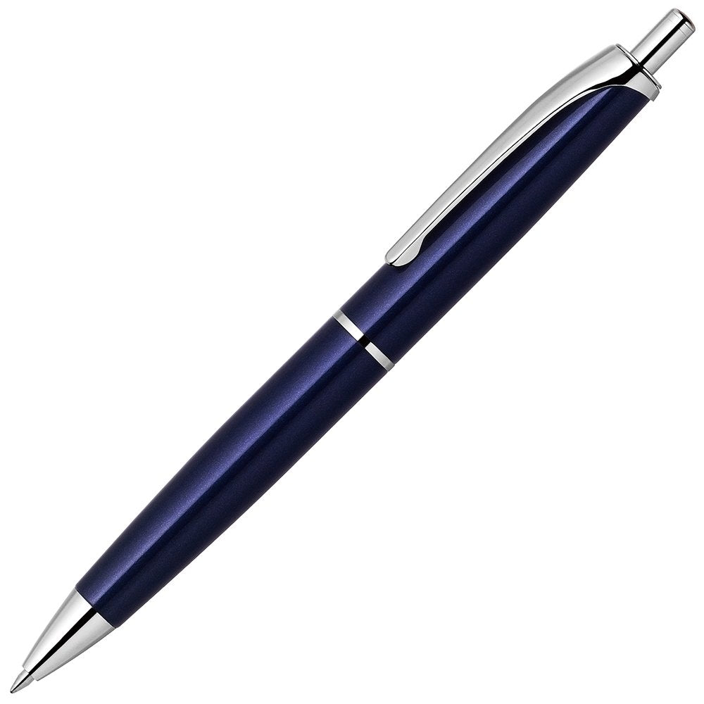 ZEBRA Filare Knock-Action Oil-Based Ballpoint Pen, 0.7 mm, Blue