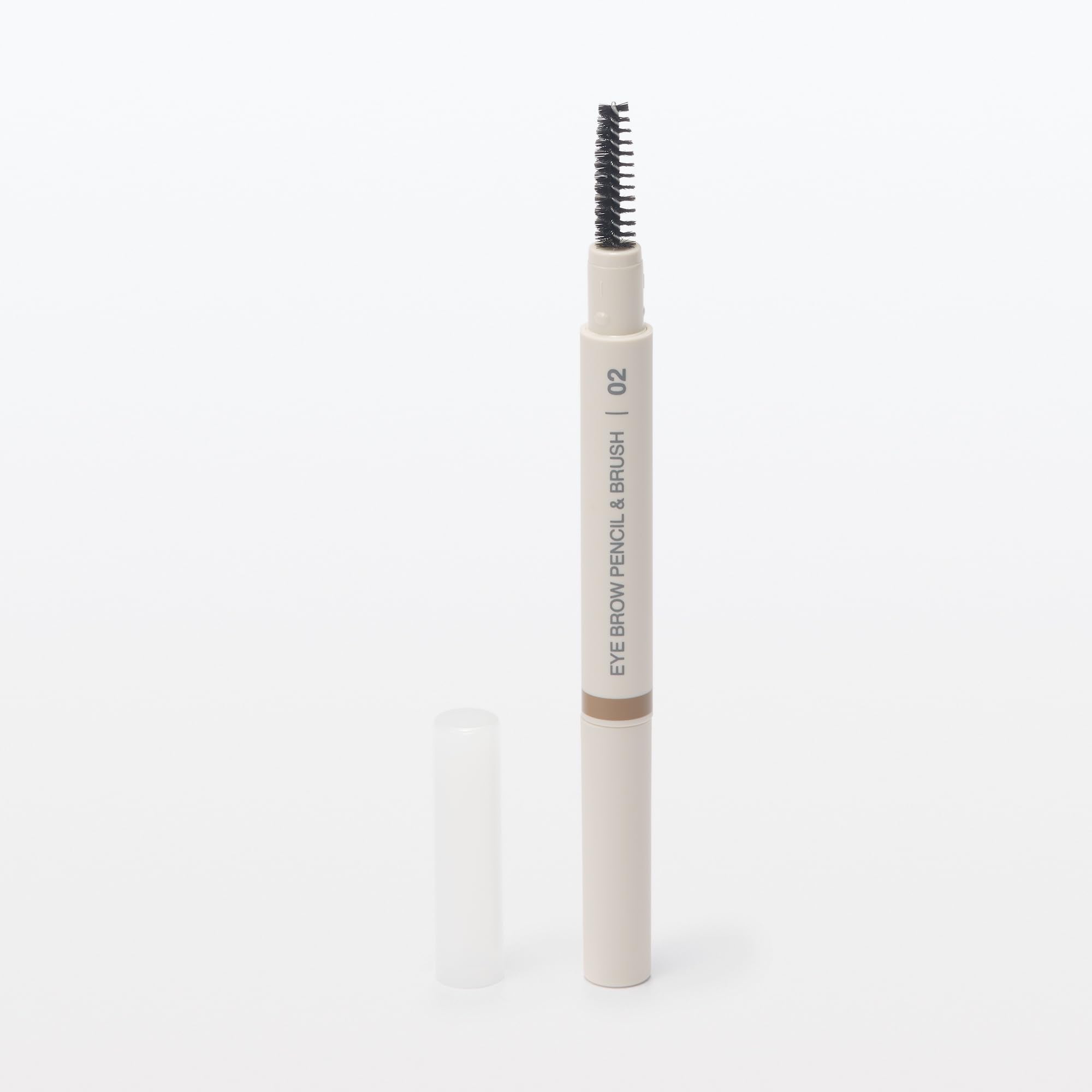Mujirushiryouhin Eyebrow Pencil and Brush Natural Brown