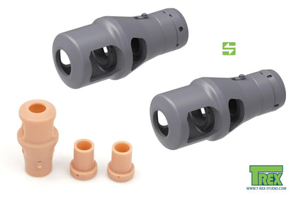 T-rex Studio 1/35 Scale Model Parts Set of 4 German 8.8cm KwK PaK Muzzle Brakes