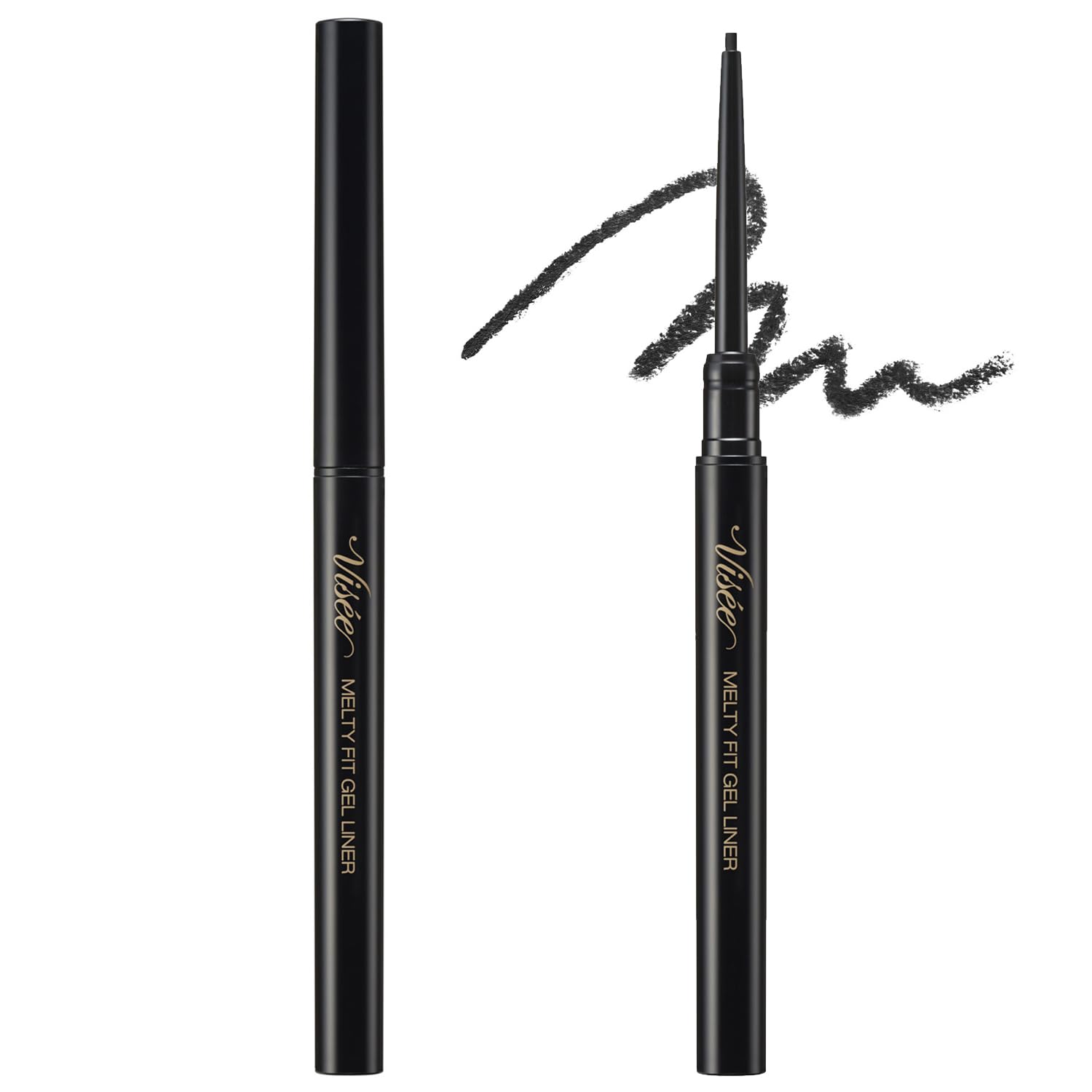 Visee Melty Fit Gel Liner Black 0.07g Waterproof Eyeliner