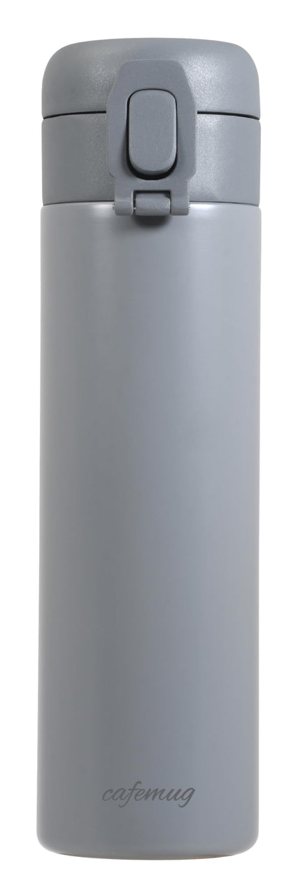 Paarukinzoku Seamless One-Touch 500ml Dark Gray Water Bottle