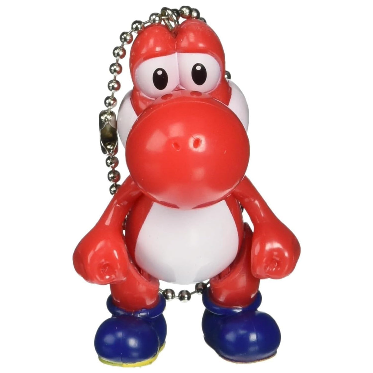 Morimotosangyou Super Mario Swing Mascot Ver.2 Red Yoshi 42x71x40mm