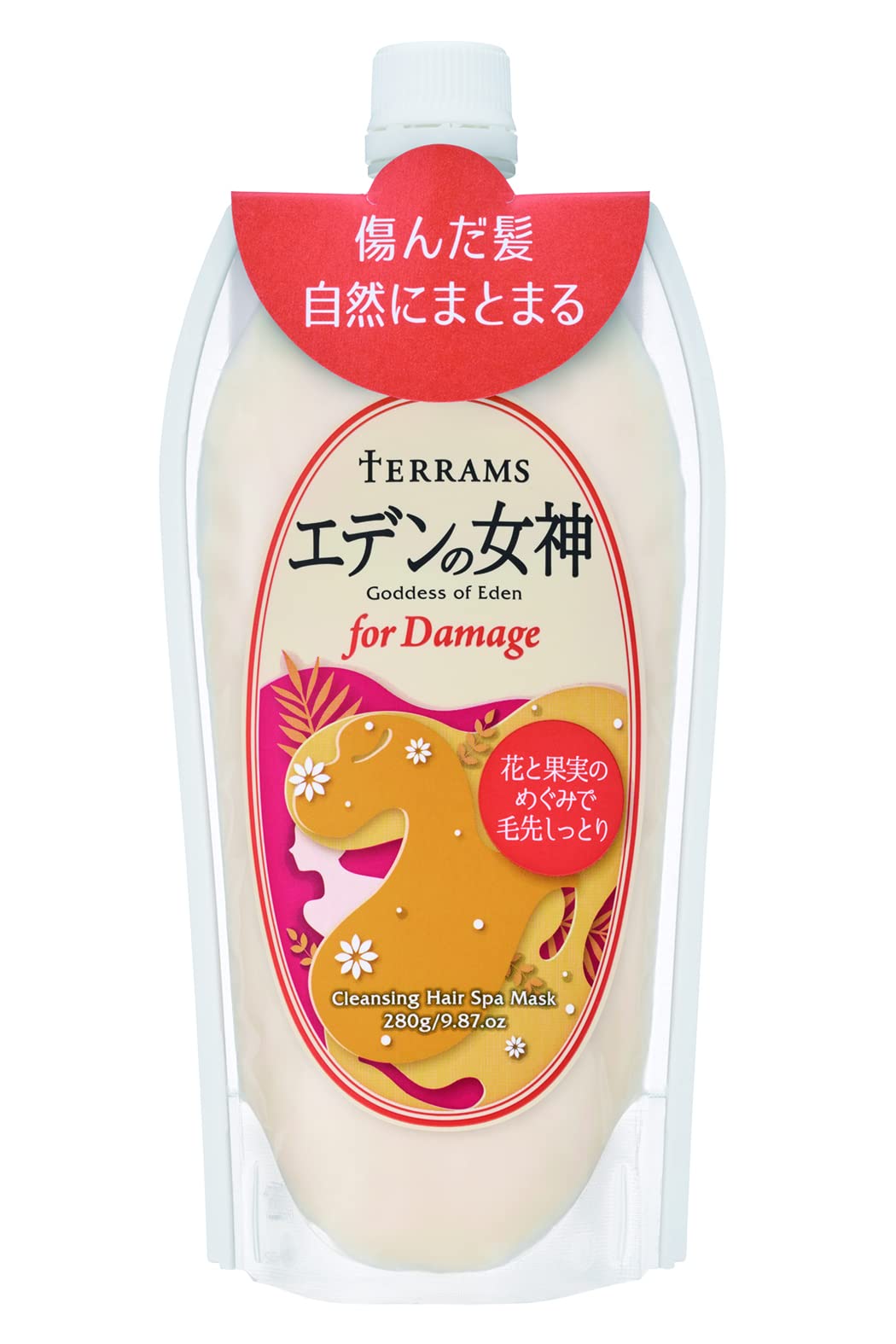 Teramus Eden Goddess Shampoo for Damaged Hair 280g
