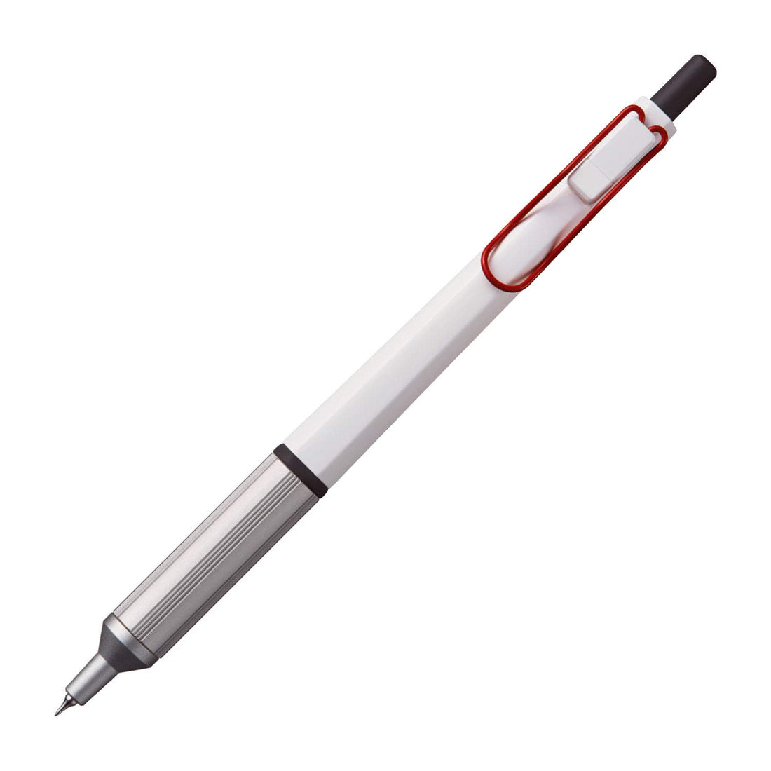 uni Jetstream Edge 0.28mm Ballpoint Pen White Red Smooth Writing
