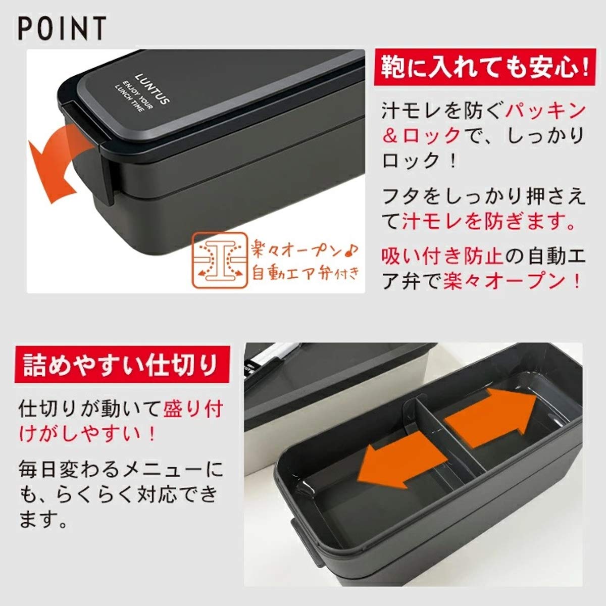 Asvel Lunch Box with Bag for Easy Meal Prep and Microwave Safe Use