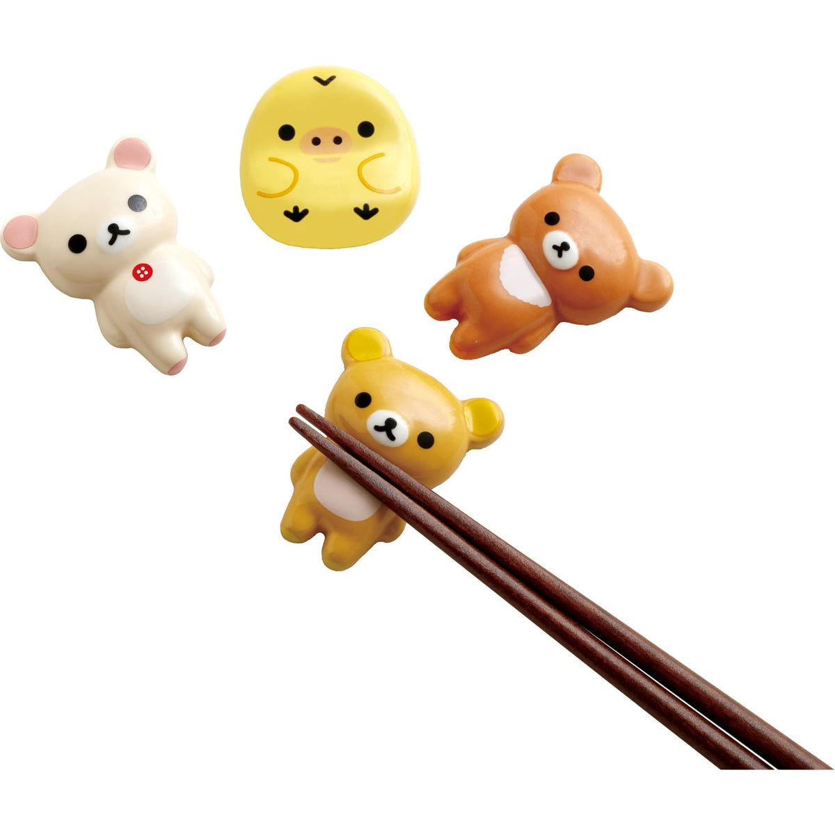 San-X Rilakkuma Chopstick Rest Collectible Figure Made in Japan