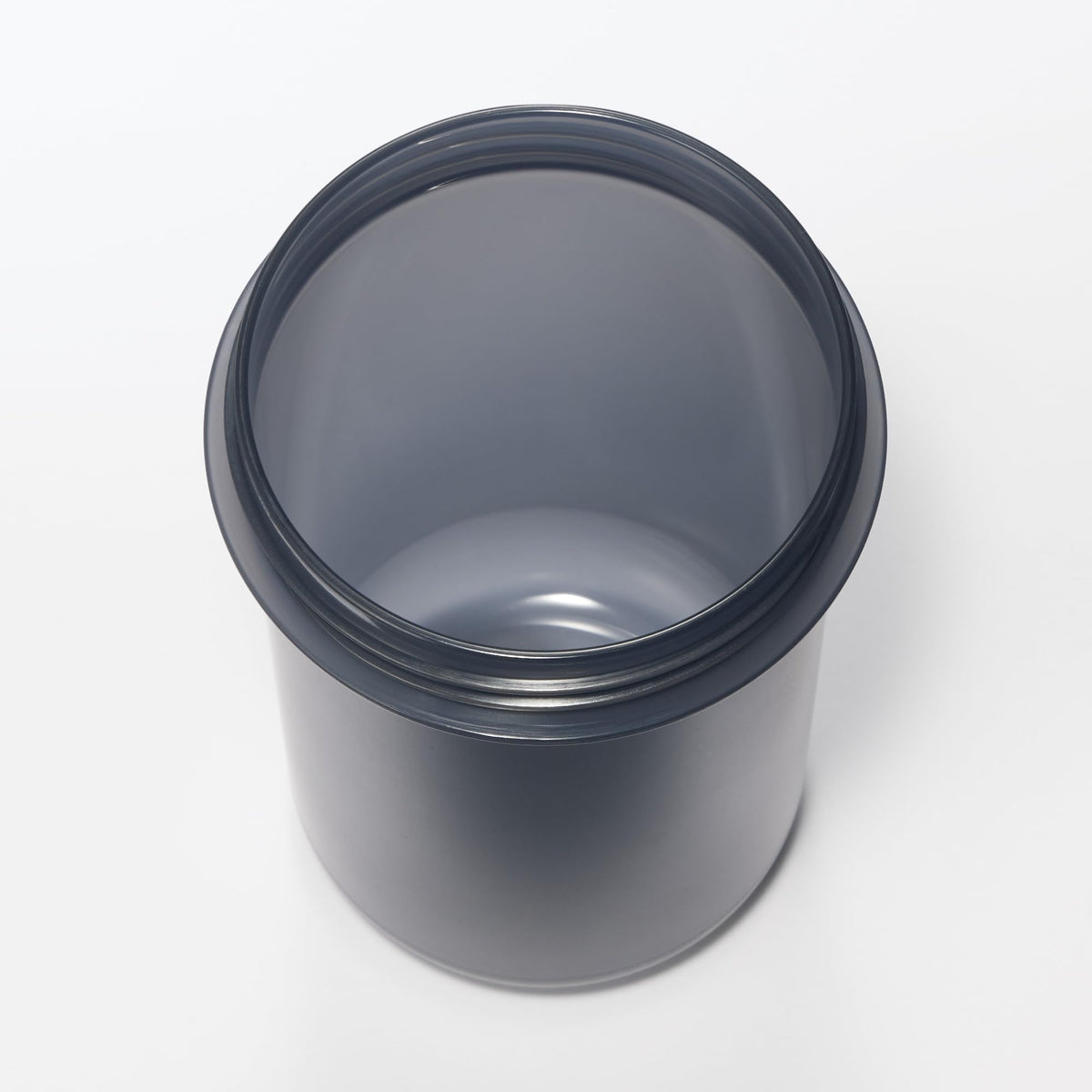 MUJI Lunch Capsule with Topping Cup Black 450mL