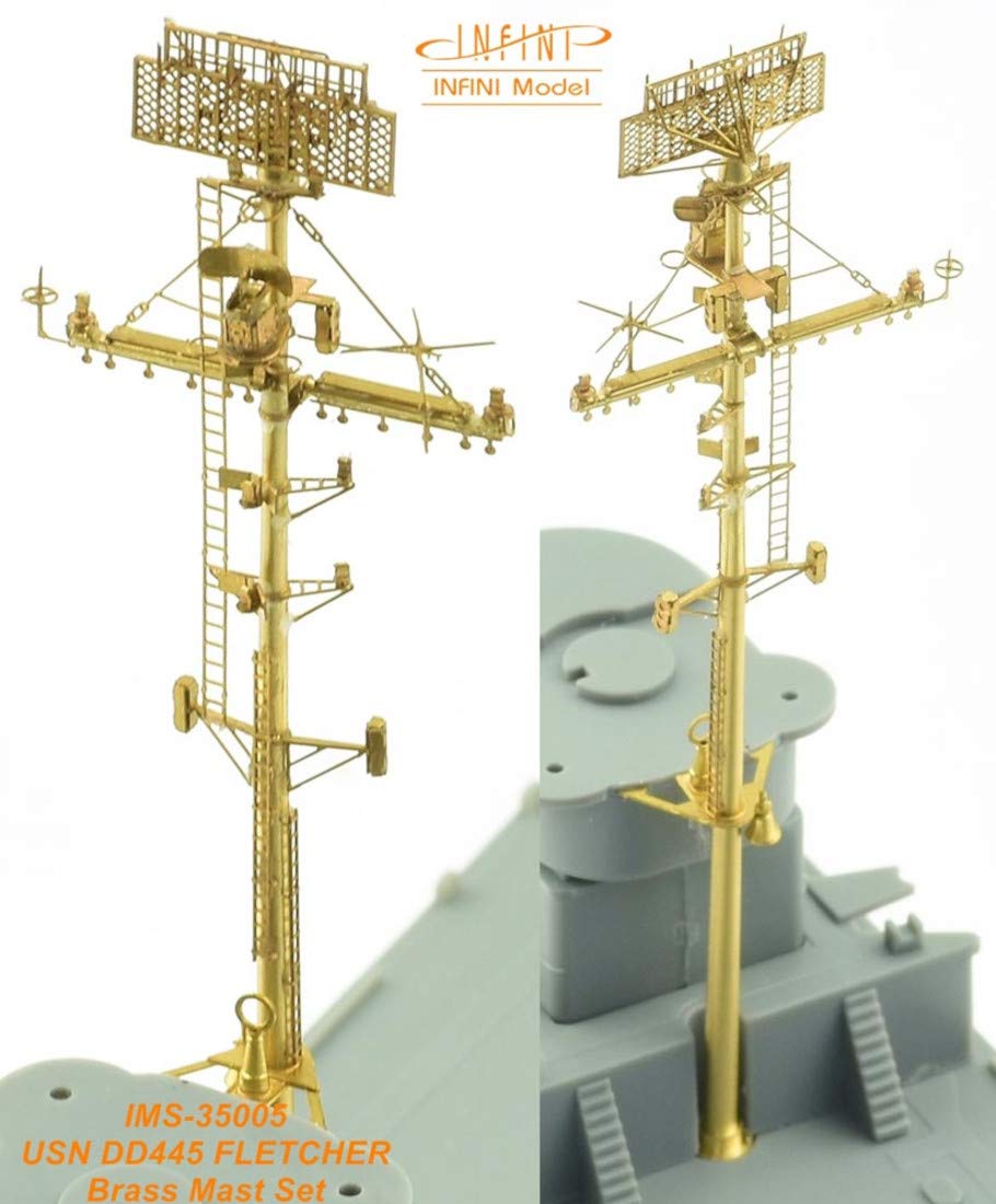 Infinity Model 1/350 Scale Model Parts for USS Fletcher DD-445 Mast