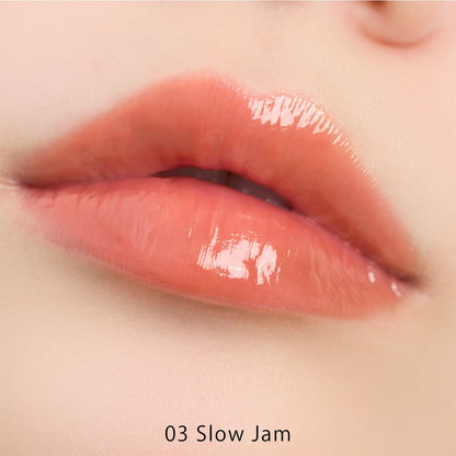to/one Petal Blooming Gloss 03 Slow Jam Lip Gloss High Pigment Rose Beige