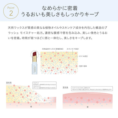 naturaglace Moisture Rouge Semi-Matte 04M Rose Brown 4g