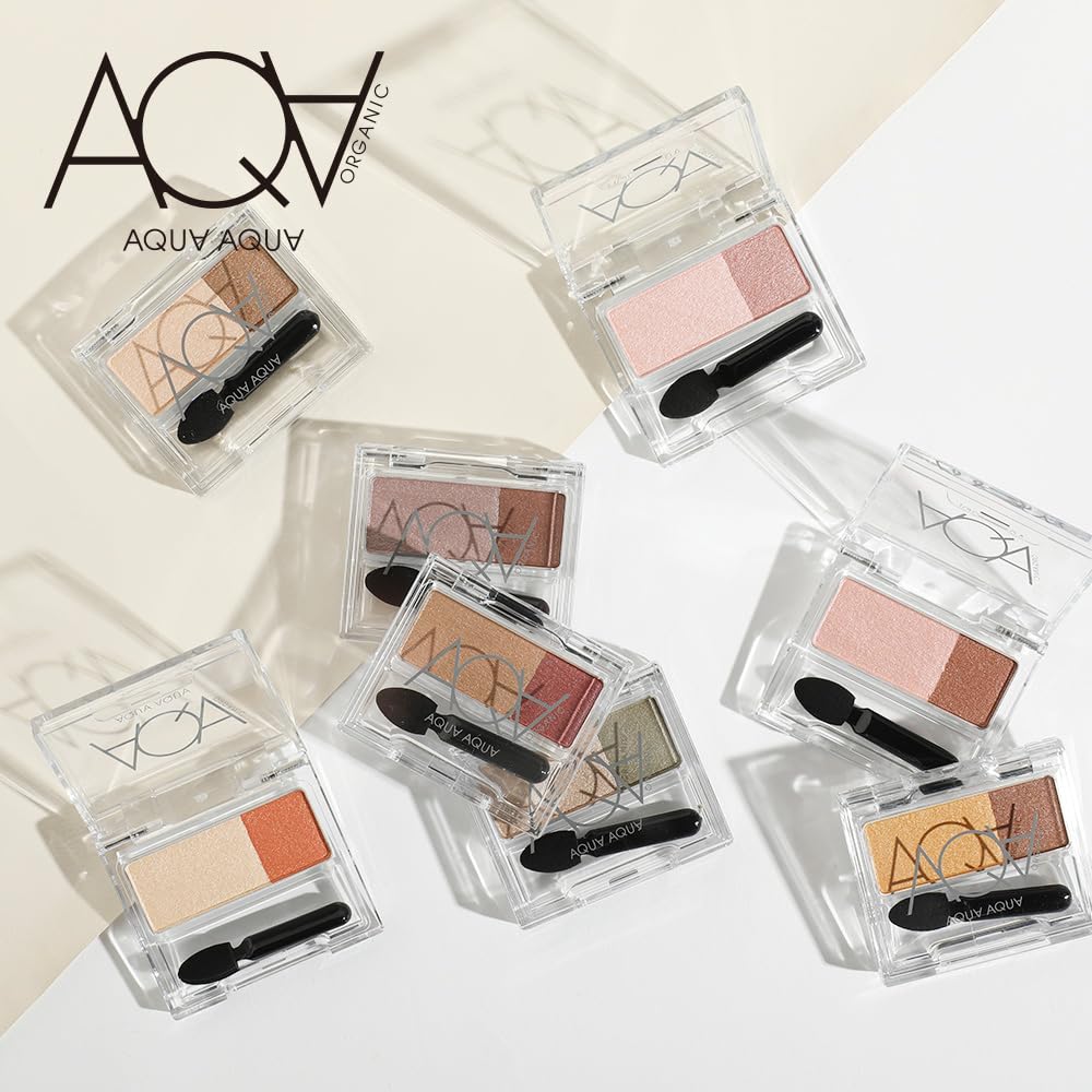 AQUA･AQUA Organic Duo Shadow 03 Sheer Olive