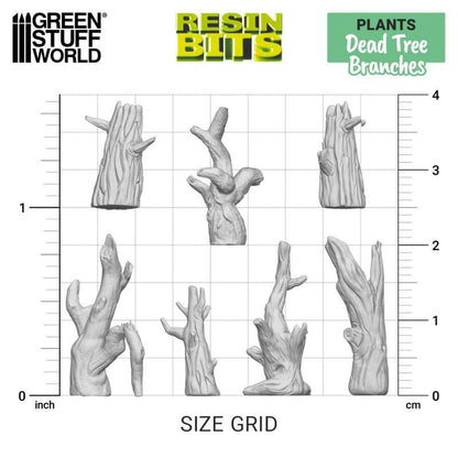 Green Stuff World Non-Scale 3D Printed Dead Tree Kit
