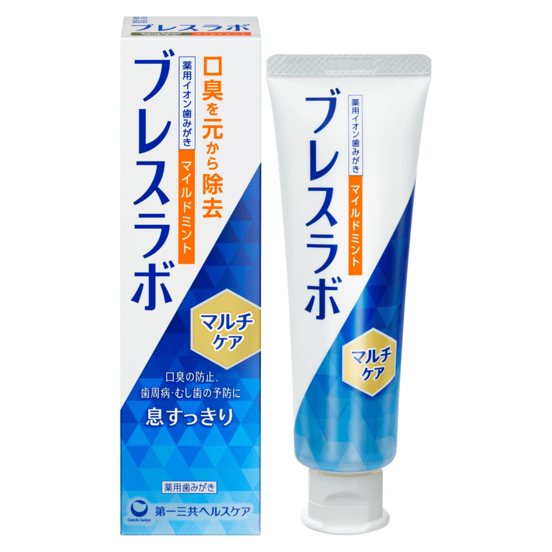Breslabo Multi-Care Toothpaste Mild Mint 90g for Fresh Breath