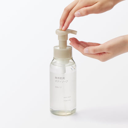 Mujirushiryouhin Foaming Body Soap for Sensitive Skin 400mL