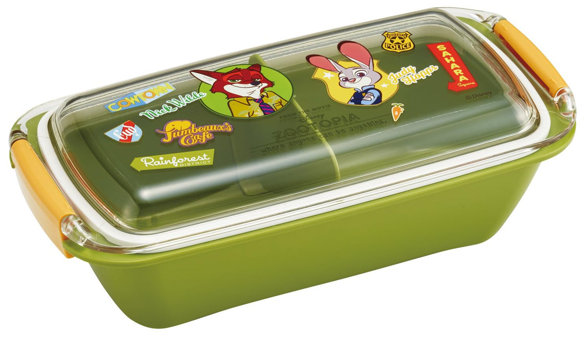 Skater Biomass Lunch Box 530ml Easy to Clean Disney Zootopia Design