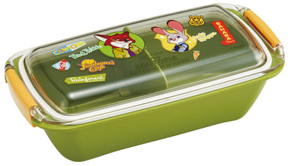 Skater Biomass Lunch Box 530ml Easy to Clean Disney Zootopia Design