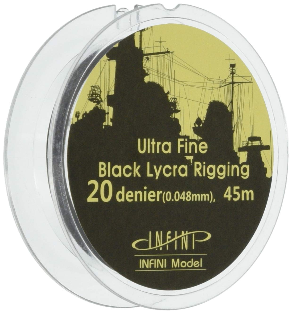 Infini Model Ultra Fine Rigging 0.048mm Black Model Parts