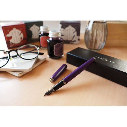 Teranishi Chemical Guitar Fountain Pen F Black