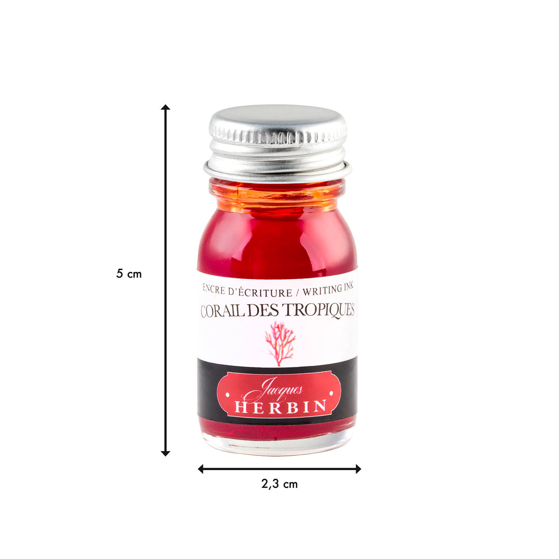Herbin Traditional Ink 10ml Tropical Coral for Fountain Pens