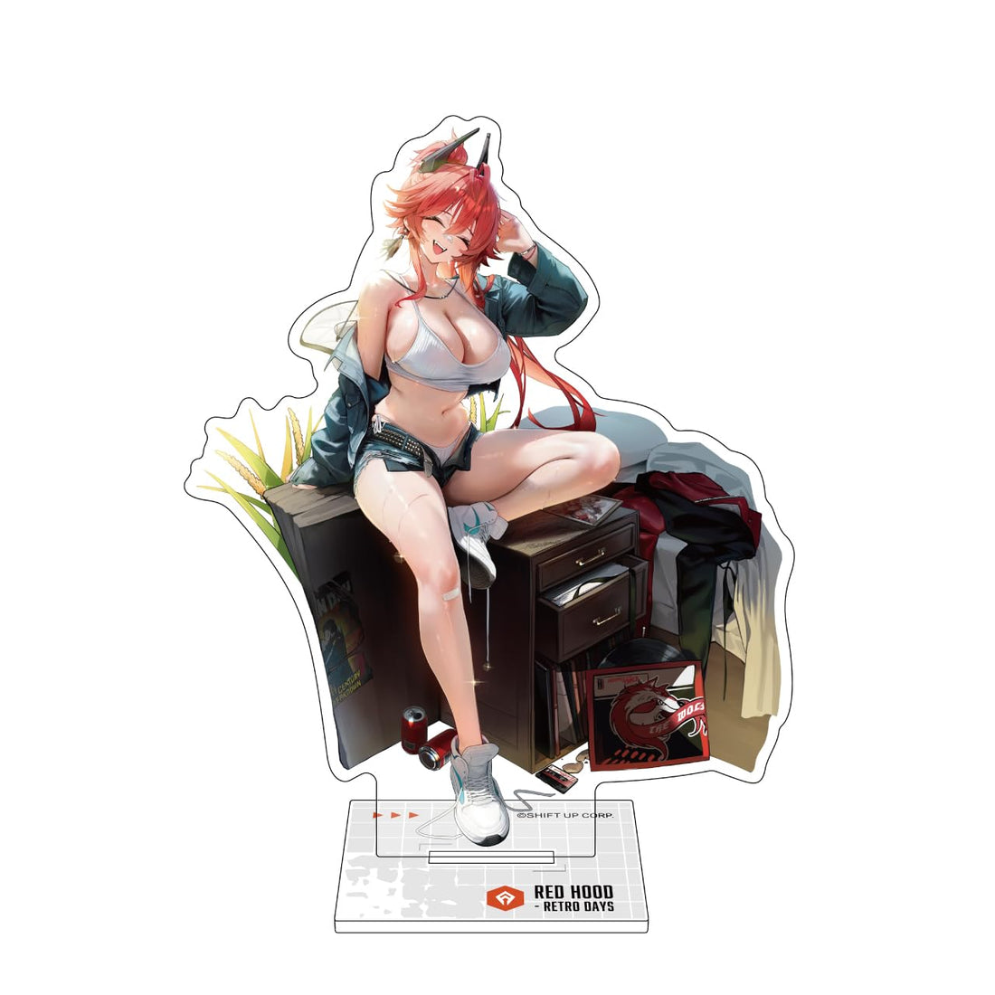 ALGERNON PRODUCT Acrylic Stand Red Hood Retro Days 151mm