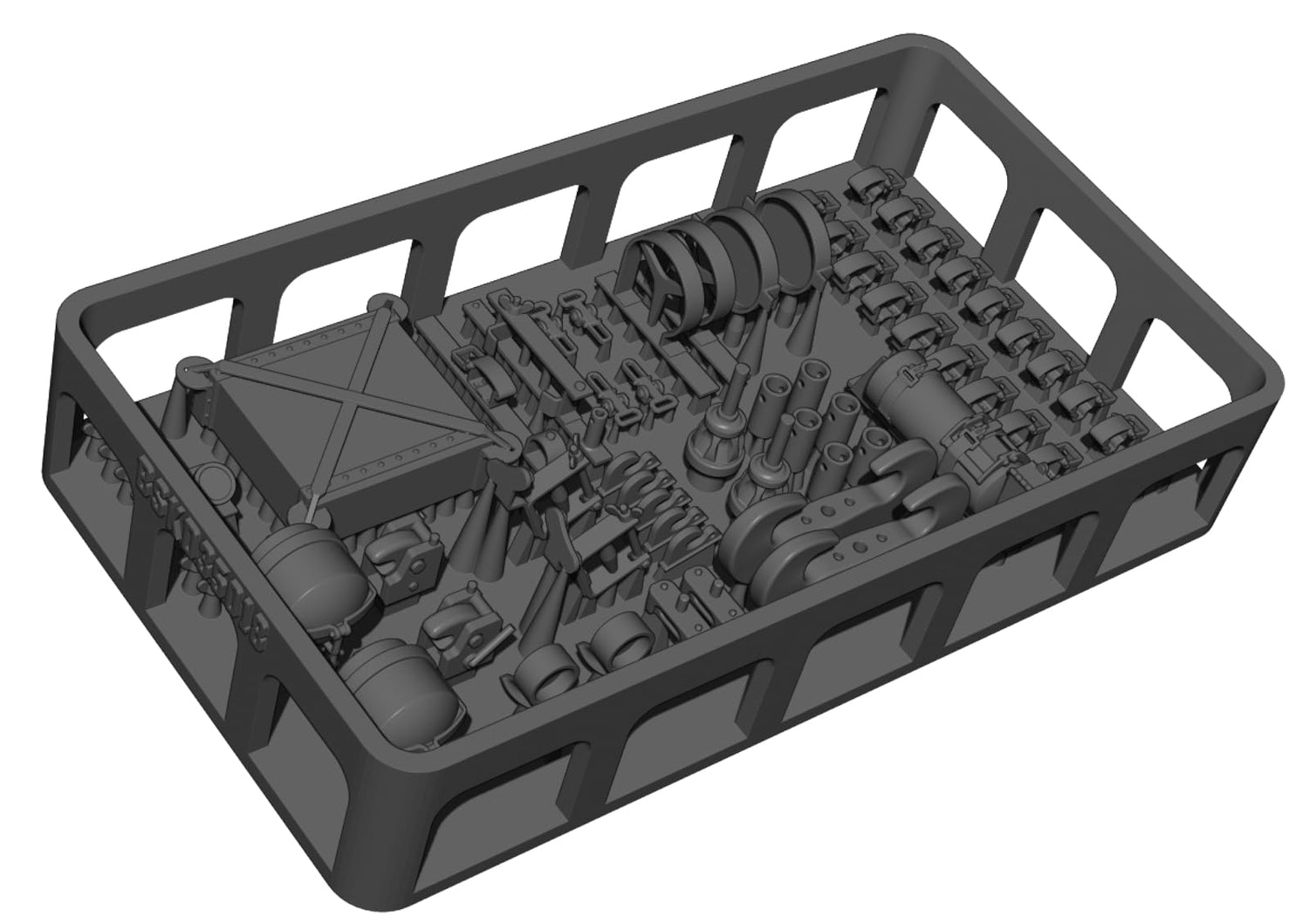 BSK Model 1/35 Scale Detail Parts Set for WW2 German Panther Tank D-Type