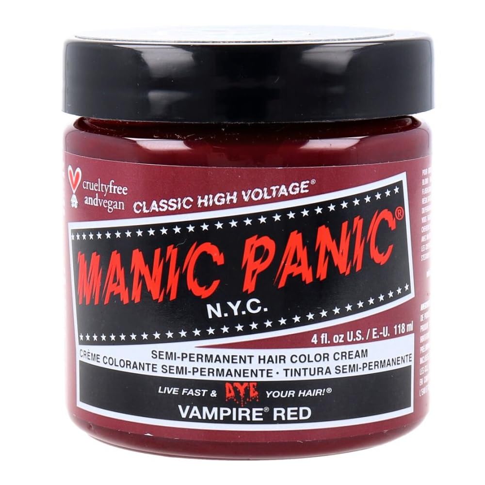 manic panic Color Cream Vampire Red 4oz
