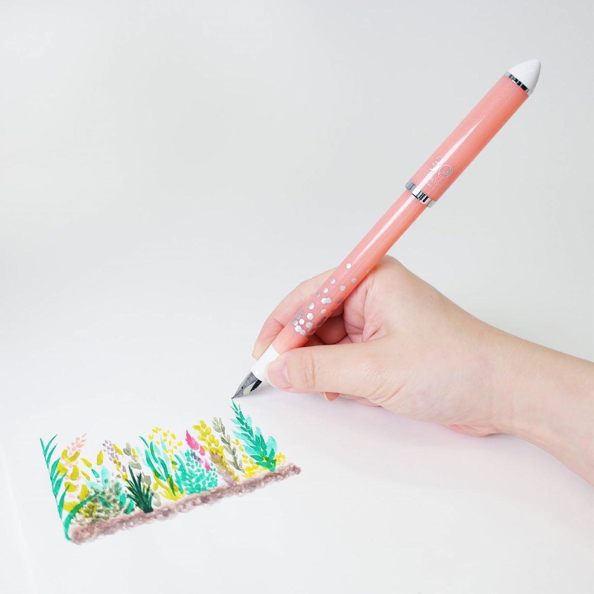 Sailor Fountain Pen Fude DE Mannen Confetti Pink Limited Edition