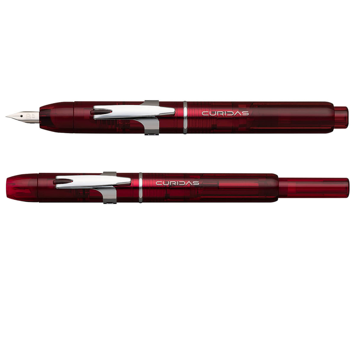 PLATINUM Curidas Fountain Pen Grand Red Medium Nib