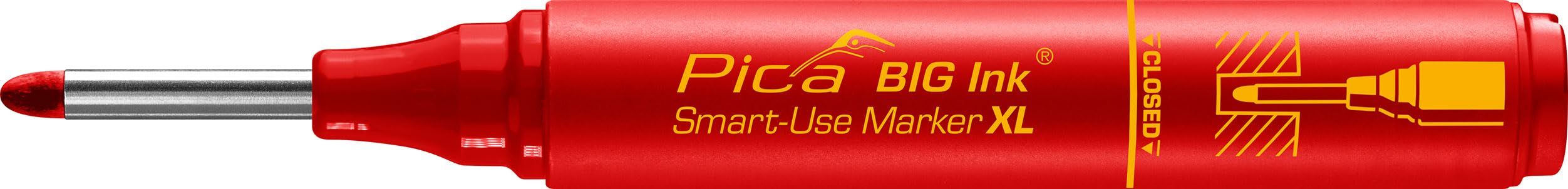 Pica Marker BIG Ink Red Water-Based Marker Blister Pack