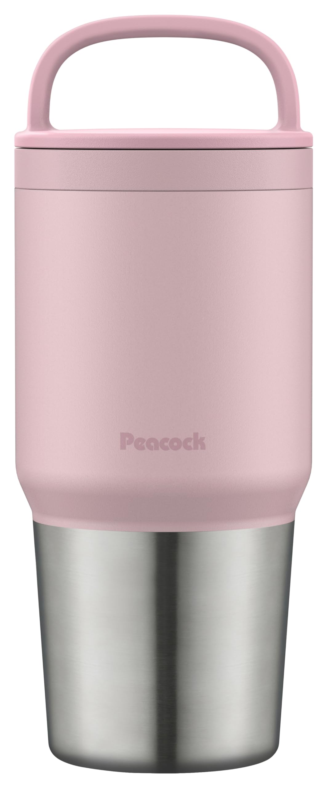 Peacock Stainless Steel Water Bottle with Handle 600ml