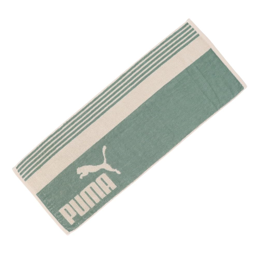 PUMA Serviette Box Towel Spring Fern / Desert Dust, 34 × 90 cm