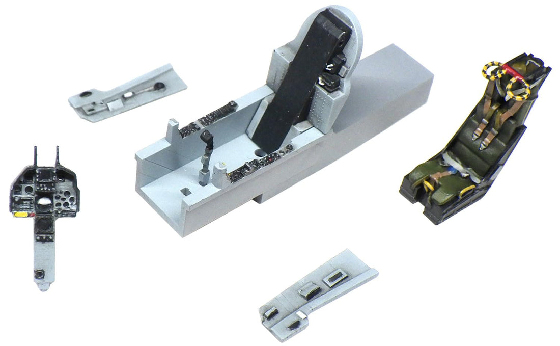 HMA 1/72 Kfir C2 Cockpit and Engine Model Parts Set