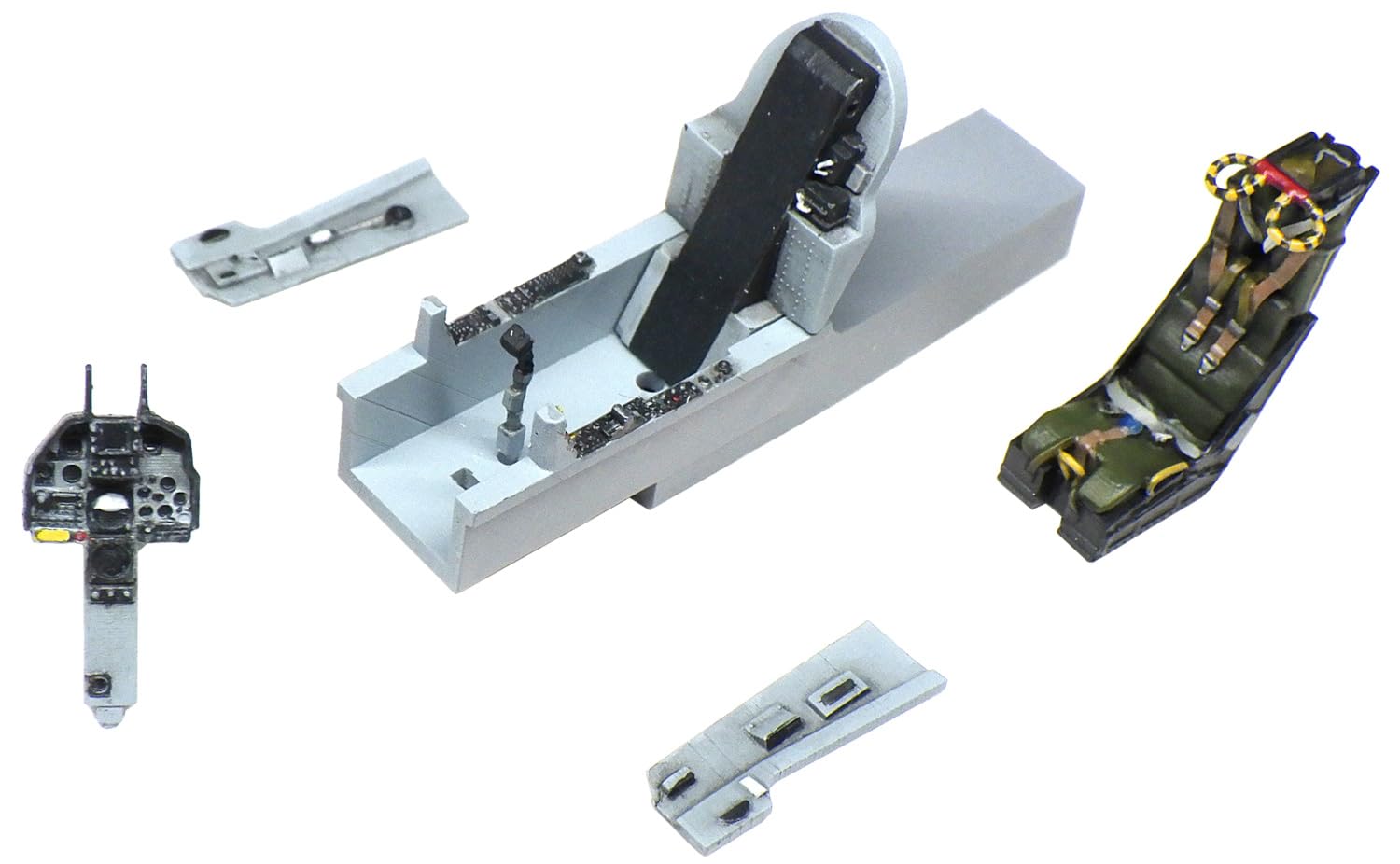 HMA 1/72 Kfir C2 Cockpit and Engine Model Parts Set