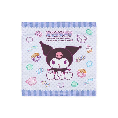 Salon de Sanrio Napkin Set featuring Kuromi 3 Pieces 43x43cm