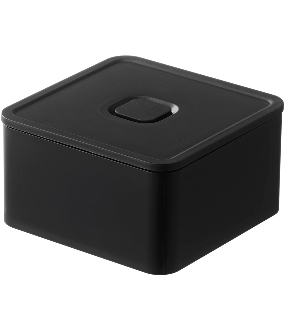 Yamazaki Square Lunch Box with Valve Black 250ml