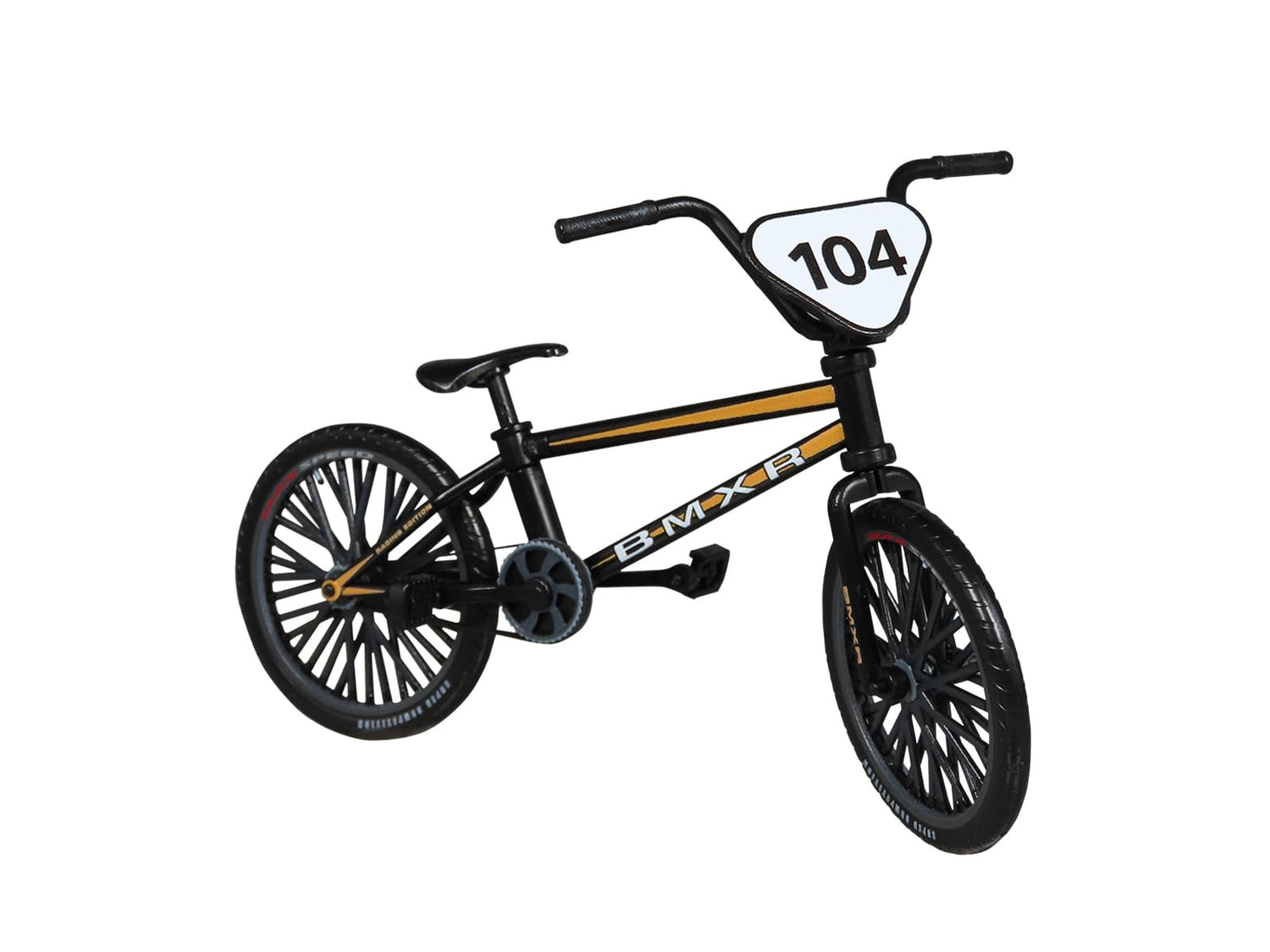 MIC BMX Racing Figure Black Plastic Model by MIC