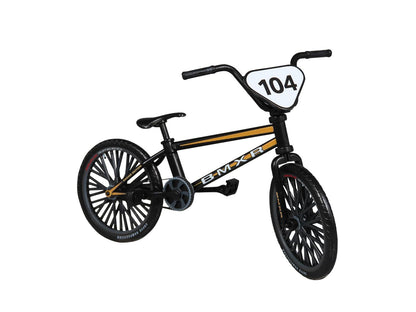 MIC BMX Racing Figure Black Plastic Model by MIC