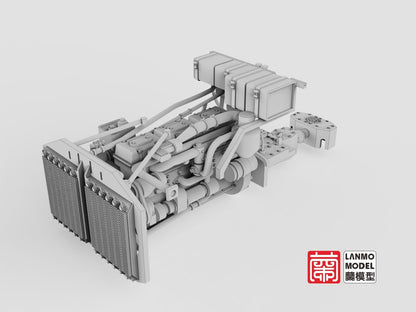 Lanmo Model 1/35 Interior Set for Italian Outbrinda AB40/41/43 Scale Model
